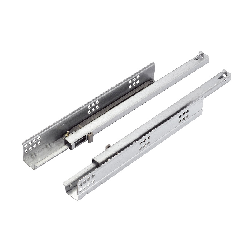 Soft-closing Concealed Auto-return undermount overtravel drawer slides