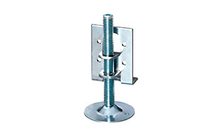 Furniture fittings Steel Galvanized adjustable feet legs screwfix