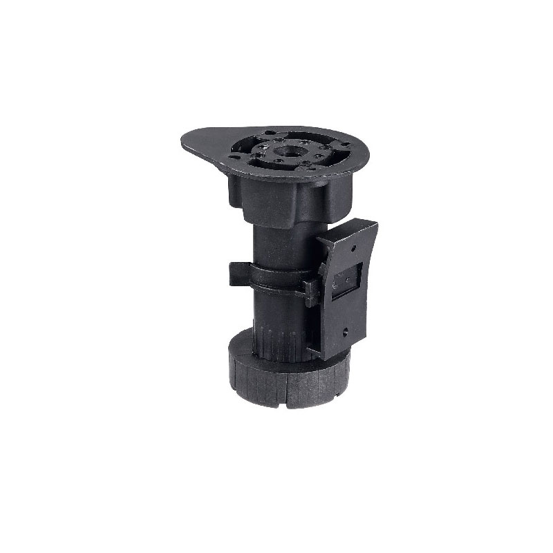 Furniture fittings ABS Black adjustable cabinet legs cabinet leveling feet