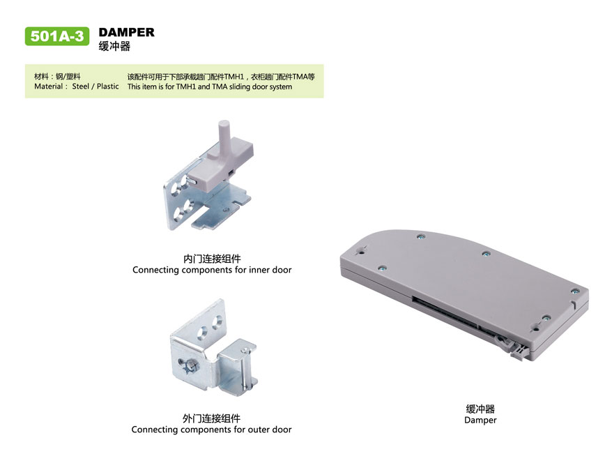 Sliding door accessories