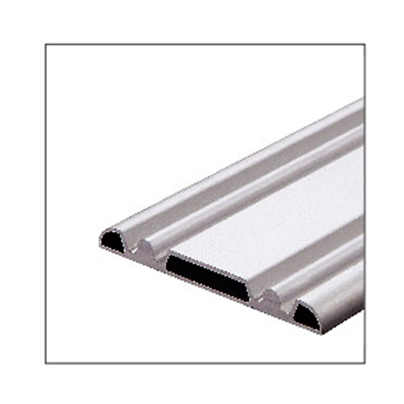 Furniture fittings Silver Lower sliding door runners wardrobe sliding door track