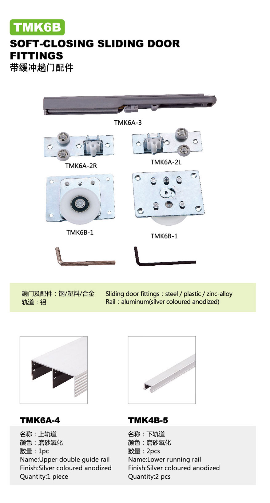 sliding door accessories