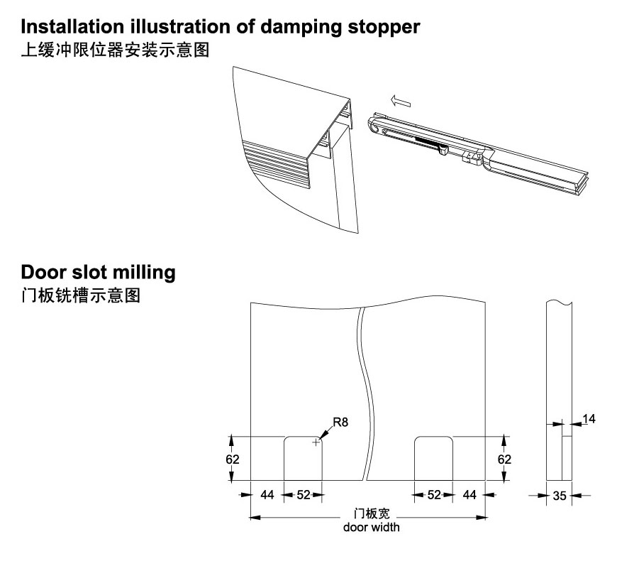 sliding door replacement parts