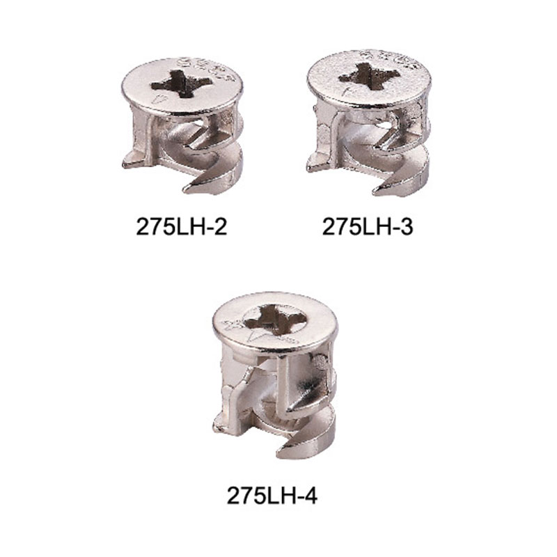 Furniture fittings Zinc-alloy 15mm joint bolt connectors wood joint connector