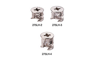 Furniture fittings Zinc-alloy 15mm joint bolt connectors wood joint connector