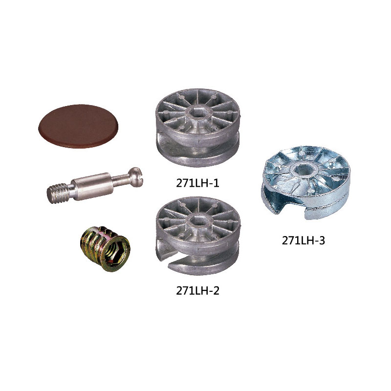 Furniture fittings Steel/Zinc-alloy eccentric wheel cam lock