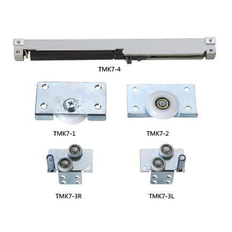 Furniture fittings 50kg barn door railing barn door track