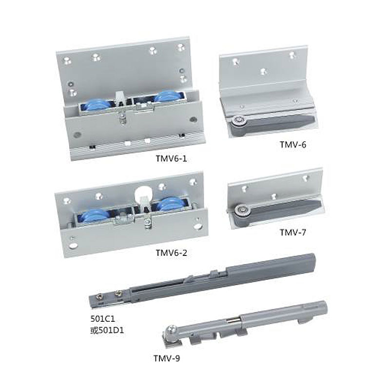 Furniture fittings 80kg sliding door accessories sliding barn door guide