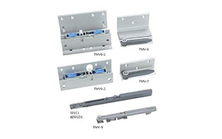 Furniture fittings 80kg sliding door accessories sliding barn door guide