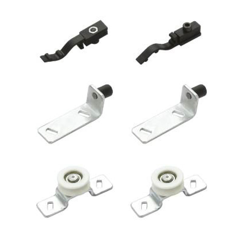 Furniture fittings sliding barn door rail kit barn door bottom roller