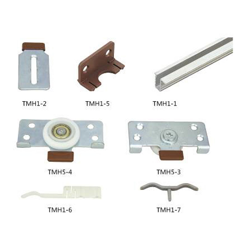 Furniture fittings 40kg closet doors accessories sliding closet door accessories