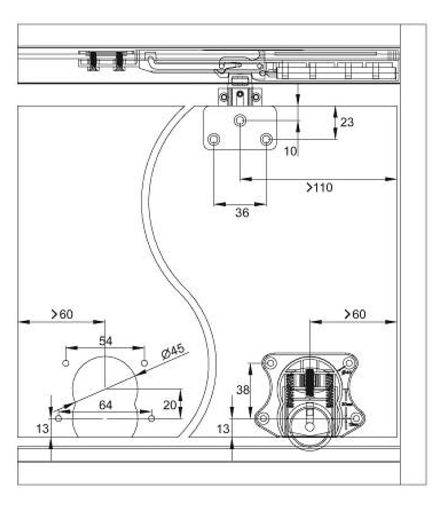 Sliding barn door accessories