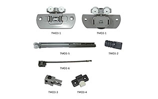 16kg barn door hardware accessories sliding closet door replacement parts