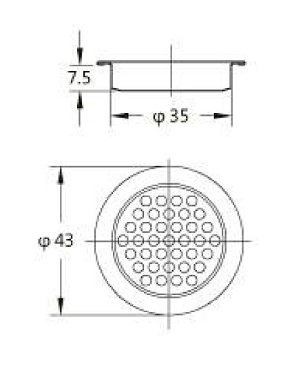 Bathroom air vent