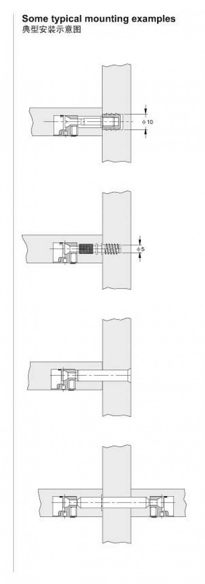 Joint connector bolts and nuts